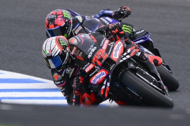 Mit Schmerzen zur Bestzeit: Aprilia-Ass Marco Bezzecchi