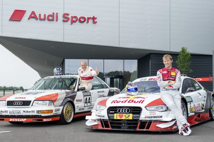 Hans-Joachim Stuck und Mattias Ekström