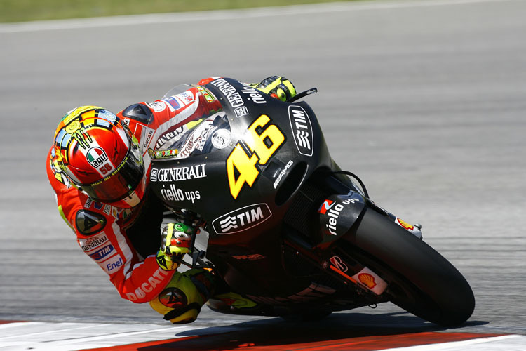 Valentino Rossi mit seiner GP12