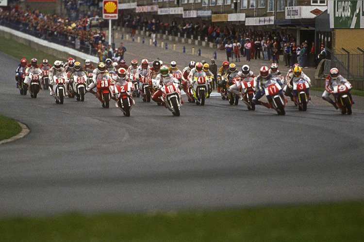 Superbike-WM 1988: Das Teilnehmerfeld war voll