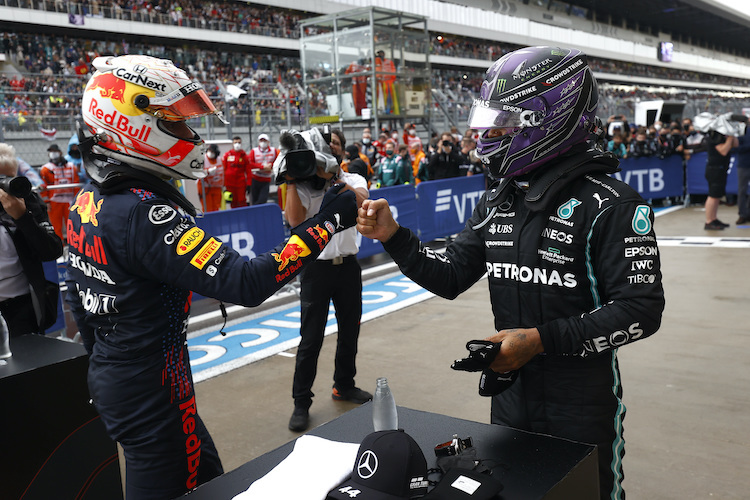 Max Verstappen und Lewis Hamilton liefern viel Diskussionsstoff für die Experten