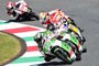 Enea Bastianini in Mugello vor seinem Teamkollegen Niccolo Antonelli