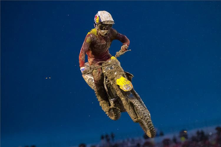 Ken Roczen im Schlamm von Las Vegas