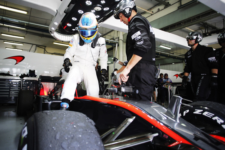 Fernando Alonso: Ausfall in Sepang