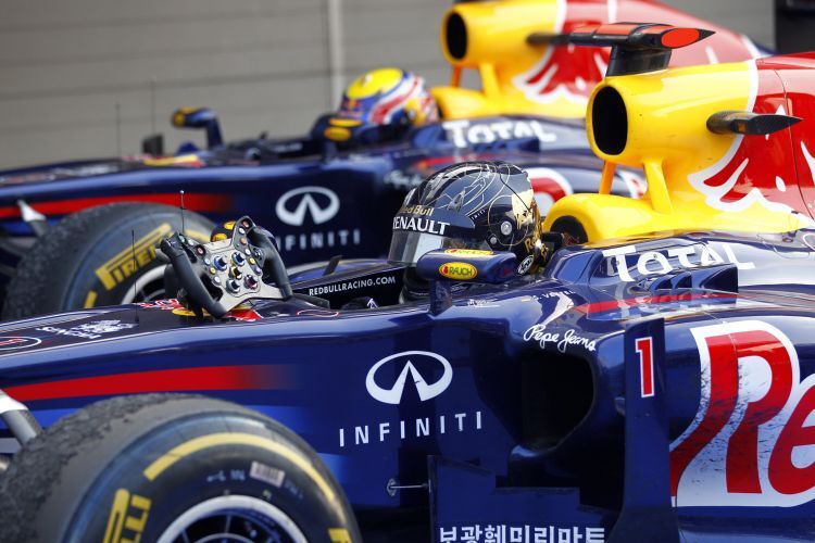 Red Bull Racing liegt dieses Jahr gut in der Zeit