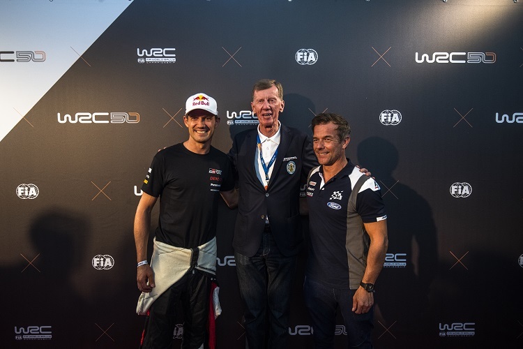 Sébastien Ogier, Walter Röhl, Sebastien Loeb in Portugal