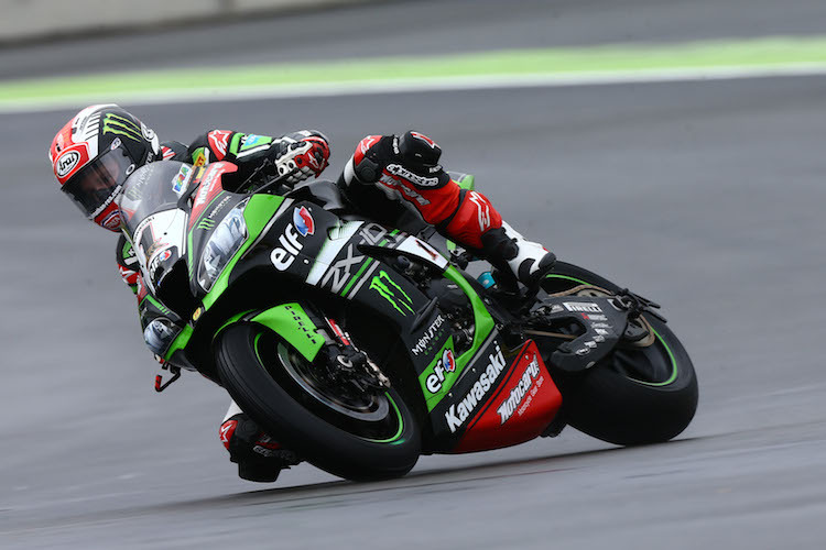 Jonathan Rea hat in Jerez mit Traktionsproblemen zu kämpfen