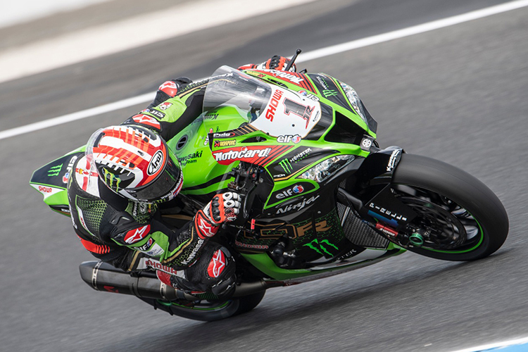 Jonathan Rea preschte an die Spitze