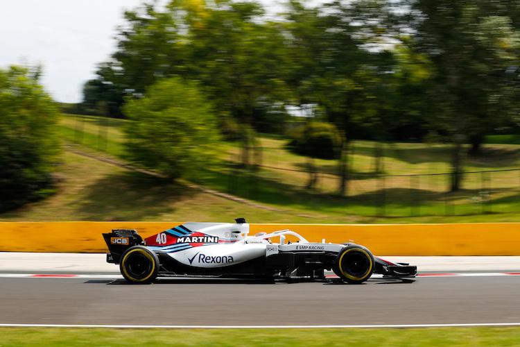 Noch einmal, weil es so schön war: Der Williams in Martini-Lackierung