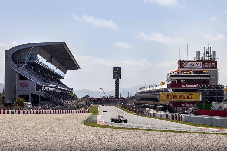 Rennatmosphäre auf dem Circuit de Barcelona-Catalunya