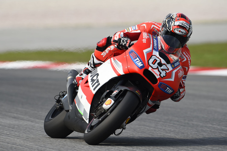 Andrea Dovizioso erhält eine Ducati GP15