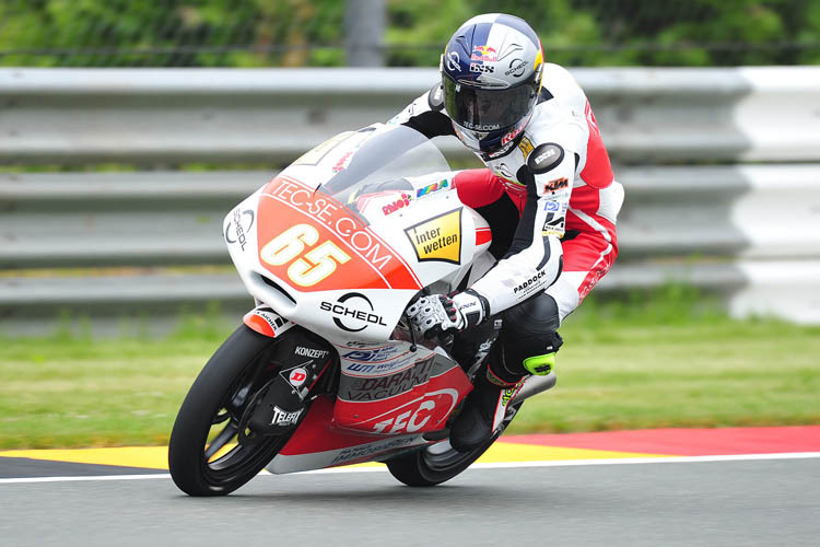 Philipp Öttl auf dem Sachsenring 2013