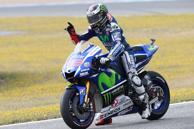 Jorge Lorenzo gewann sein Heimrennen in Jerez ohne Probleme