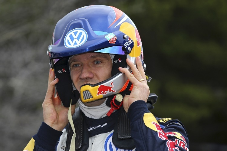 Sébastien Ogier als Spitzenreiter in seiner Heimat