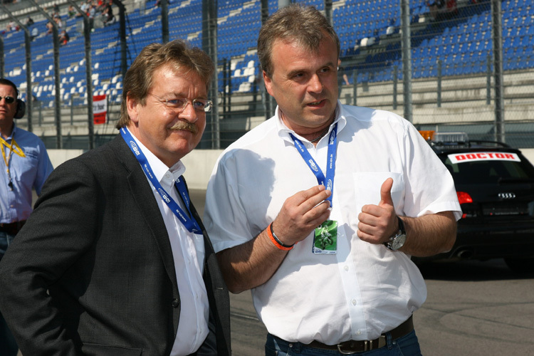 v.l. Torsten Johne mit Michael Steiner