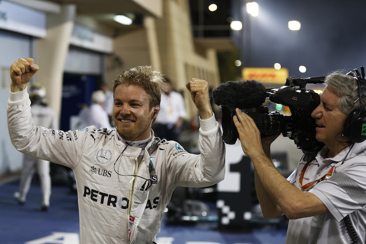 Ein glücklicher Nico Rosberg