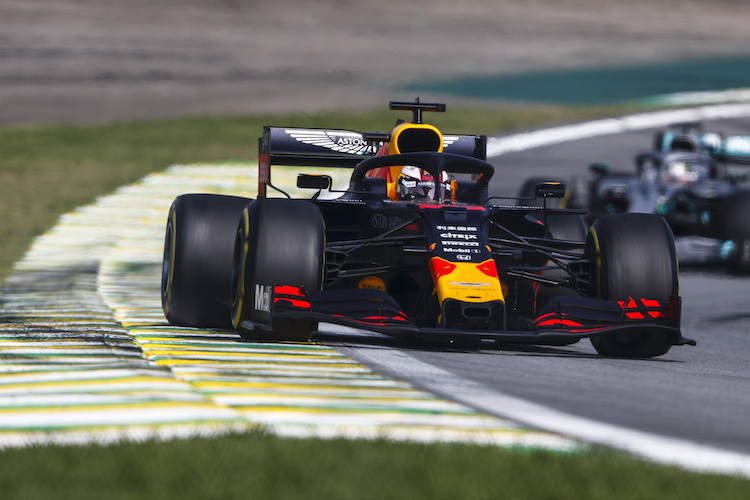 Max Verstappen in Brasilien