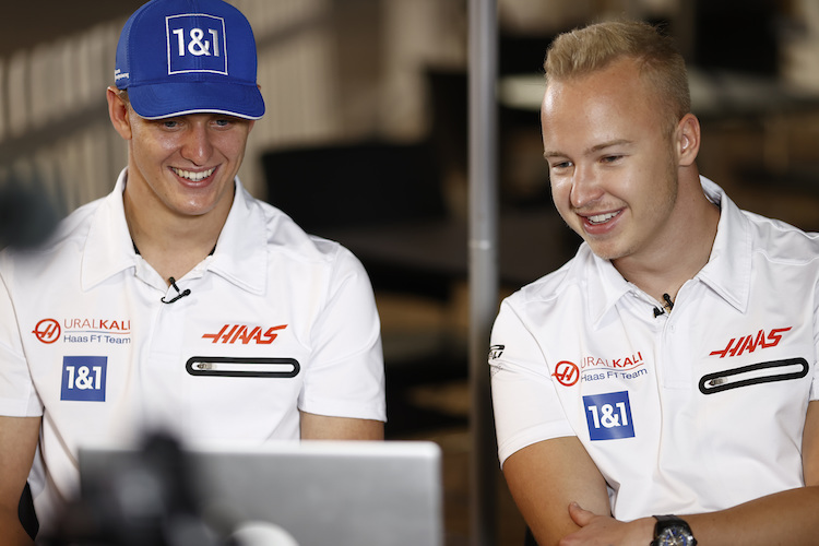 Mick Schumacher und Nikita Mazepin