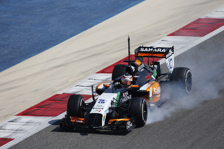 Nico Hülkenberg: Hervorragende Leistung am ersten Testtag von Bahrain