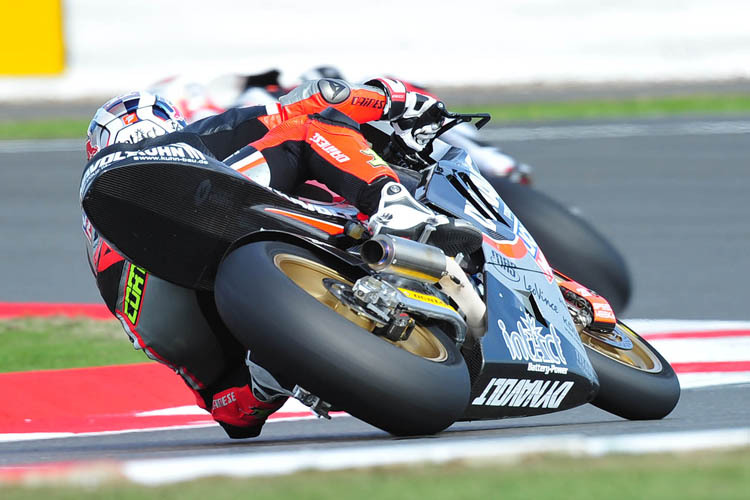 Sandro Cortese beim Silverstone-GP