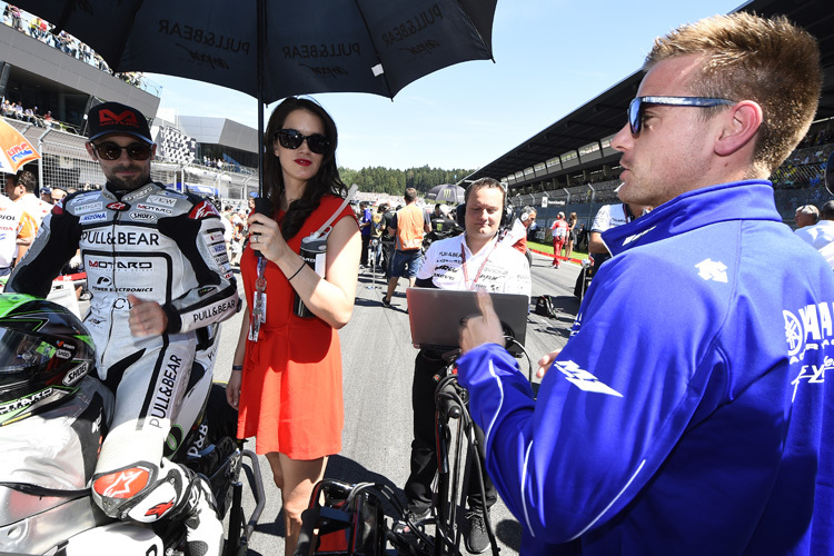 Alte Kumpels: Eugene Laverty (li.) und Alex Lowes