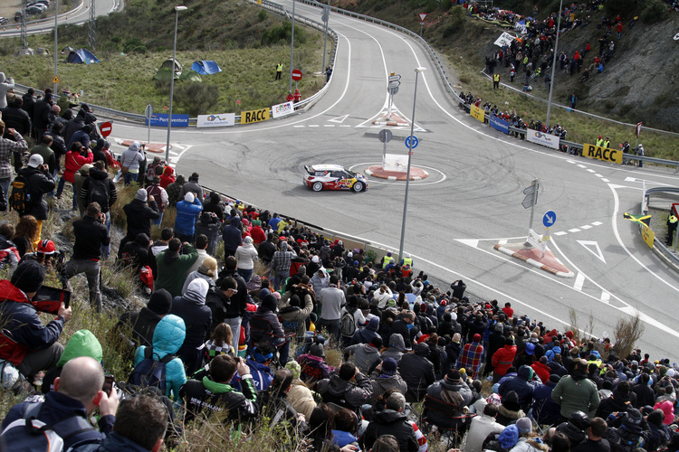 Die Rallye-WM ist ein Zuschauer-Magnet