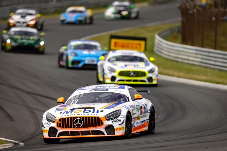 Der siegreiche Mercedes-AMG GT4 vom Team Zakspeed in Zandvoort