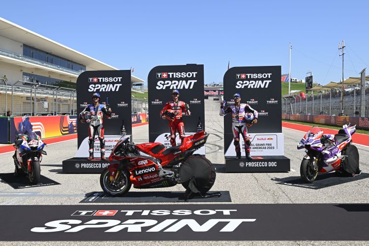 Sprint - Alex Rins, Francesco Bagnaia & Jorge Martin
