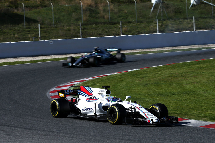 Felipe Massa drehte am Dienstag stolze 168 Runden 