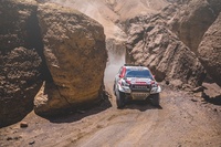 Nasser Al-Attiyah gewann die erste Halbzeit