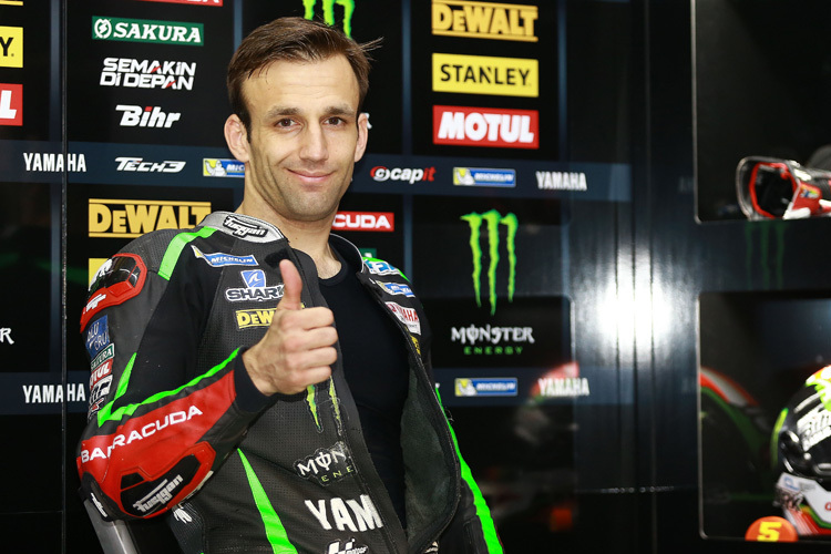 Johann Zarco ist mit Rang 8 zufrieden