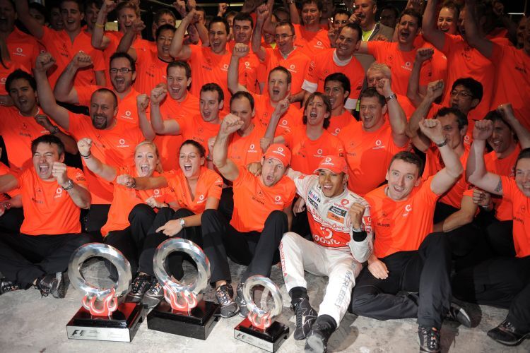 Grosse Freude bei McLaren