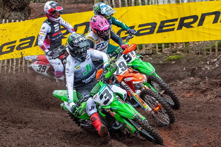 Kawasaki-Werksfahrer Romain Febvre ist beim Hawkstone International dabei