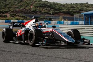 In Jerez im F2-Dallara wichtige Monoposto-Erfahrungen gesammelt: Kalle Rovanperä)