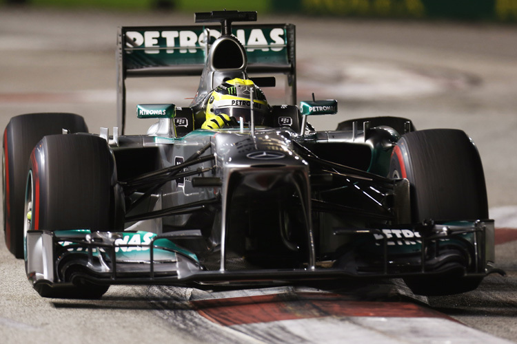 Nico Rosberg: «Rang 4 vom zweiten Startplatz, da kann man nicht happy sein»