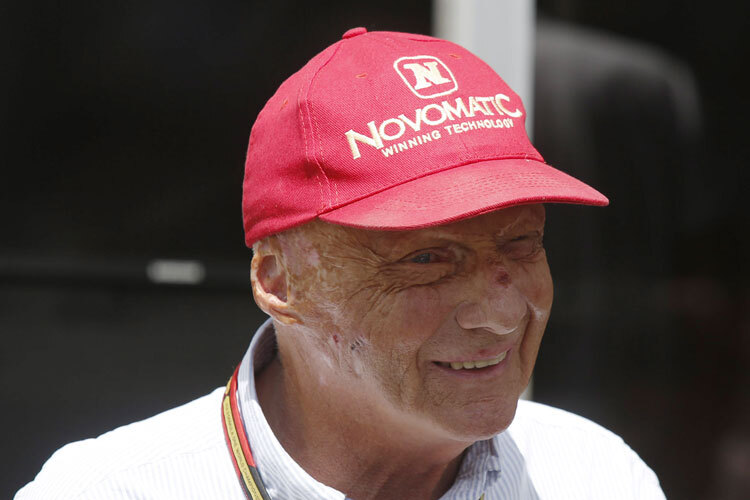 Für Niki Lauda läuft die Saison gang nach Maß