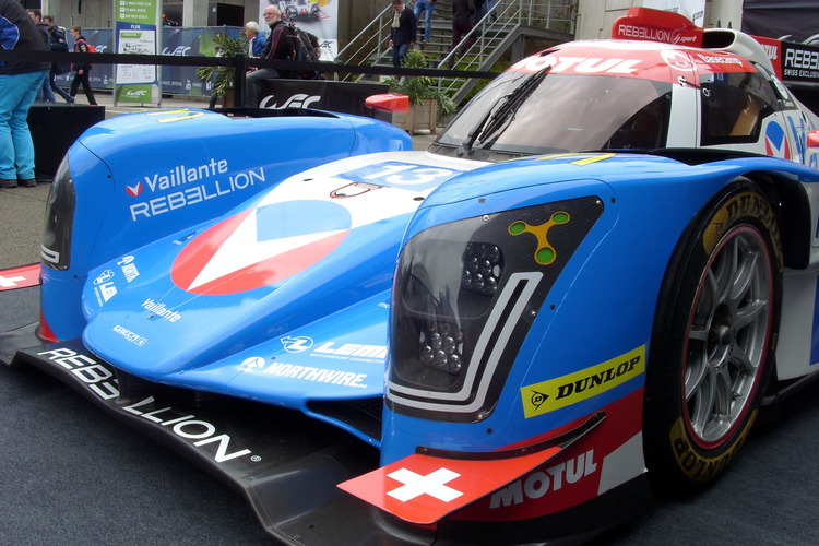 Vaillante Rebellion zeigt auf dem Showcar die Le Mans-Lackierung 
