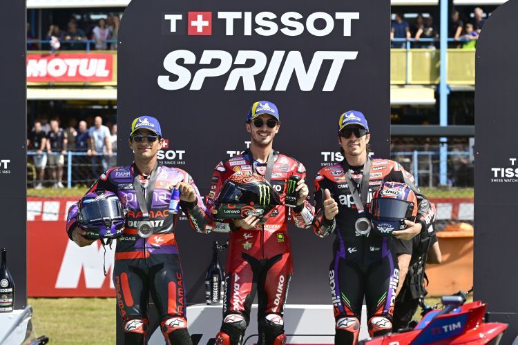 Sprint - Jorge Martin, Francesco Bagnaia & Maverick Viñales