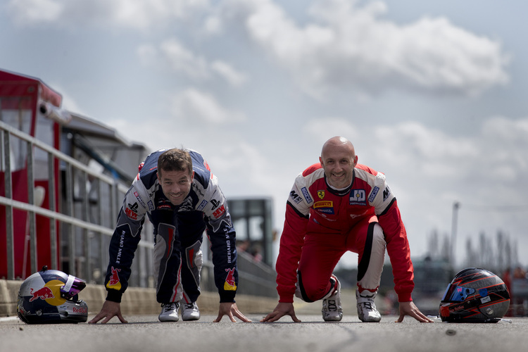 Französische Stars Loeb und Barthez