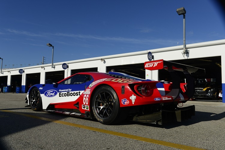 Der Ford GT bei Testfahrten letzte Woche in Daytona