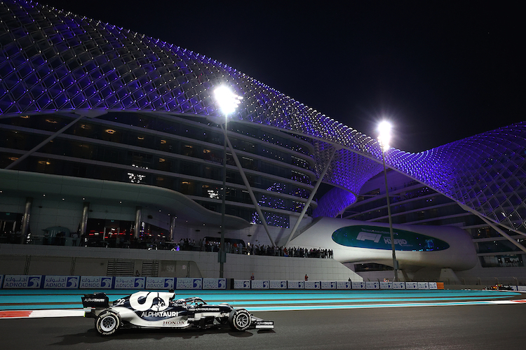 AlphaTauri-Teamchef Franz Tost freute sich über den starken Saisonabschluss in Abu Dhabi