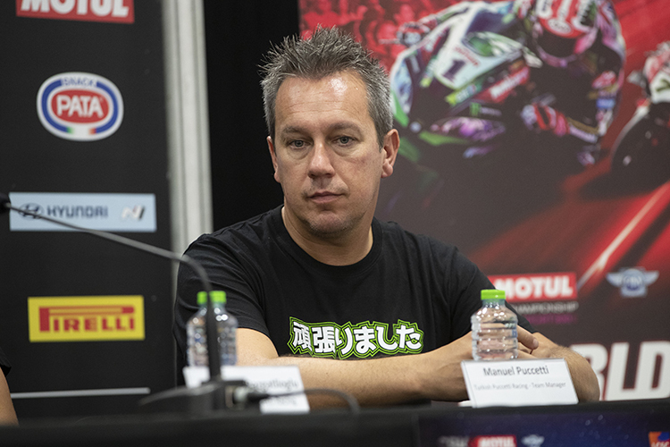 Kawasaki-Teamchef Manuel Puccetti