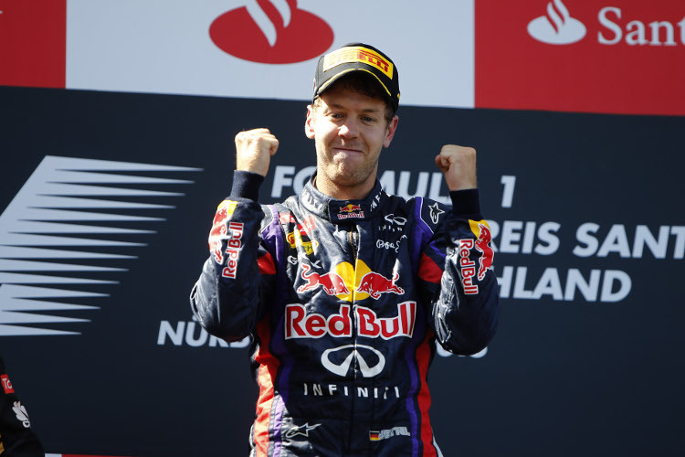 Sebastian Vettel - Der glückliche Sieger
