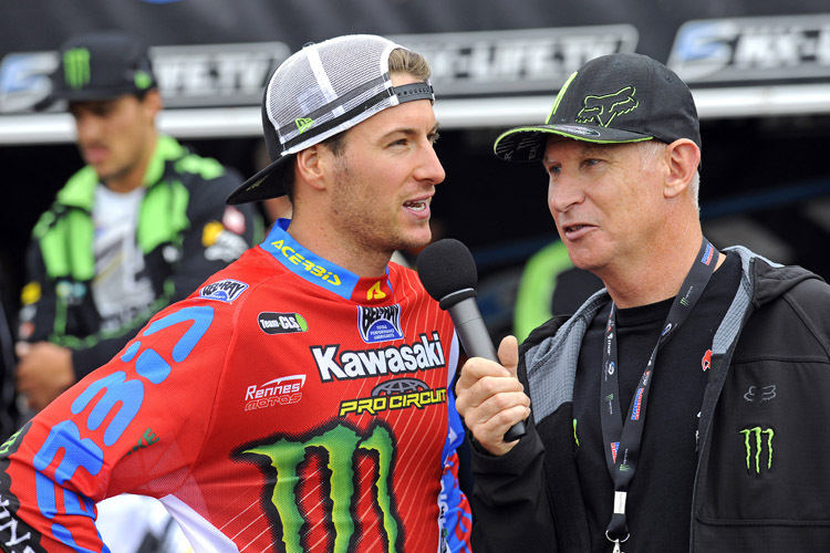 MX1-Rookie Tommy Searle (li.): Sein Manager verhandelte mit gesundem Selbstbewusstsein