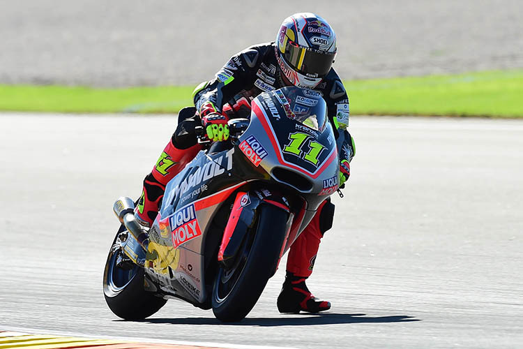 Sandro Cortese auf dem Circuito Ricardo Tormo