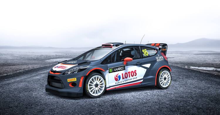 Der Ford Fiesta RS WRC von Robert Kubica im neuen Look
