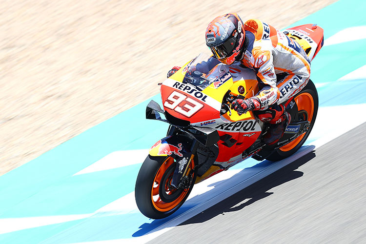 Marc Márquez heute in Jerez