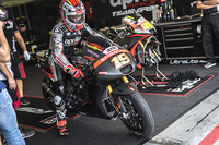 Alvaró Bautista mit der neuen Verkleidung für seine RS-GP