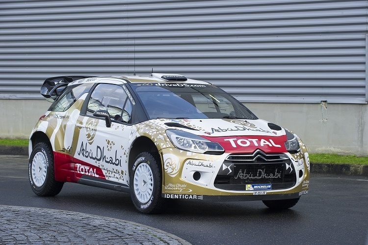 Der Citroën DS3 WRC 2015