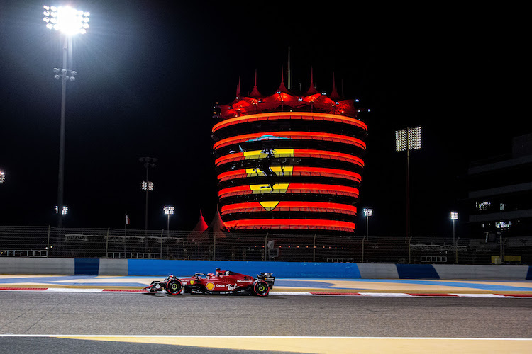 Charles Leclerc auf dem Weg zur Pole-Position